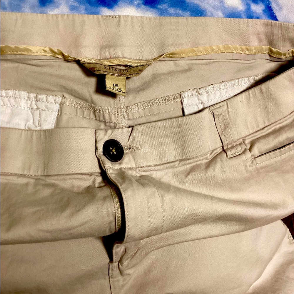 Khaki shorts